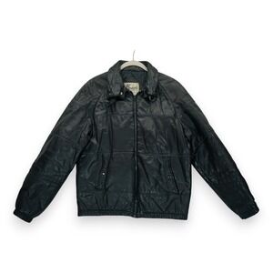 Vintage Berman's‎ Leather Biker Moto Jacket Men's Size 40 Style 1224 Made Korea